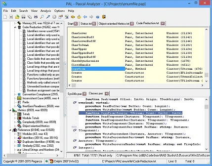 Pascal Analyzer 7.3.0.0 Delphi 5 – XE7