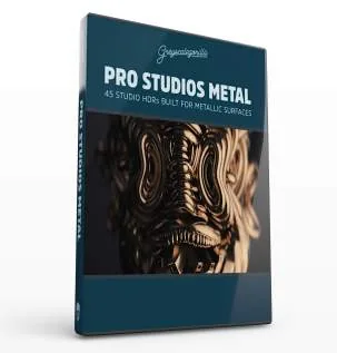 GreyscaleGorilla HDRI Pro Studios METAL 07 x64