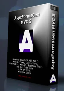 AspxFormsGen MVC 5 Professional Plus Edition 1.3.0.2 Retail