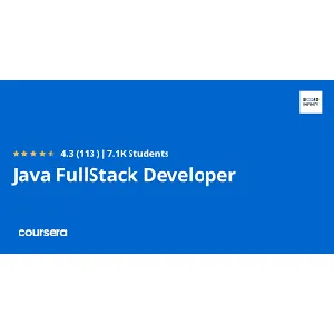 Coursera – Java FullStack Developer Specialization 2026-1