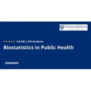 Coursera – Biostatistics in Public Health Specialization 2024-4