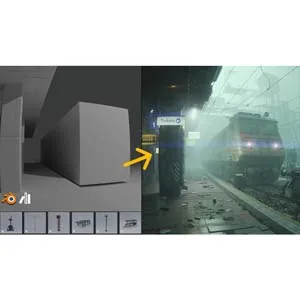 Udemy – Blender Beginner Workflow For Cinematic Art, 2 tutorials 2023-8