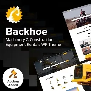 ThemeForest – Backhoe – Construction Equipment Rentals WordPress Theme v2.0