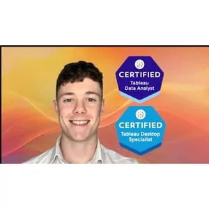 Udemy – Tableau Desktop Specialist + Data Analyst Certification 2023-12