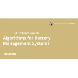Coursera – Algorithms for Battery Management Systems Specialization 2024-6