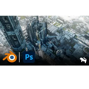 Udemy – Creating an Industrial Concept Art in Blender / Photoshop 2024-5
