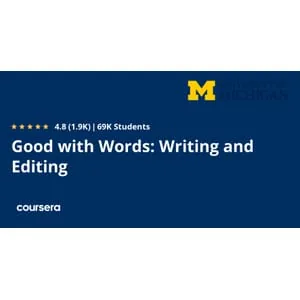 Coursera – Good with Words: Writing and Editing Specialization 2024-7