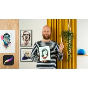 Domestika – Modern Portraiture with Procreate: Stylize Your Subject 2024-4