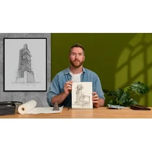 Domestika – Artistic Architectural Drawing with Ink 2023-2