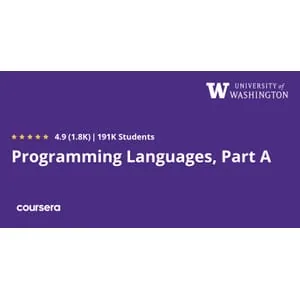 Coursera – Programming Languages, Part A 2026-1
