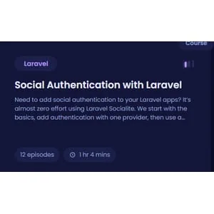 CodeCourse – Social Authentication with Laravel 2024-1