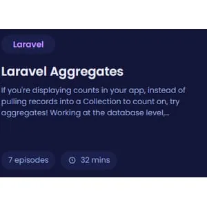 CodeCourse – Laravel Aggregates 2022-1