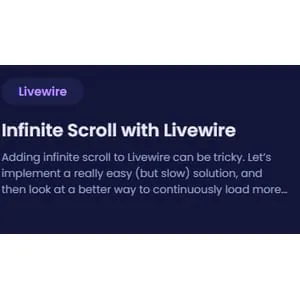 CodeCourse – Infinite Scroll with Livewire 2021-3