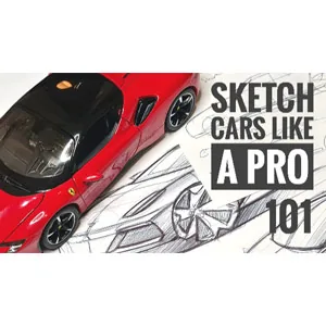 SkillShare – How to Sketch, Draw, Design Cars Like a Pro | All-In-One 101 2021-12