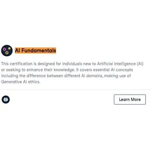 Datacamp – AI Fundamentals 2024-8