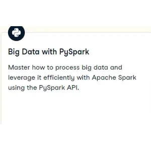 Datacamp – Big Data with PySpark 2024-8