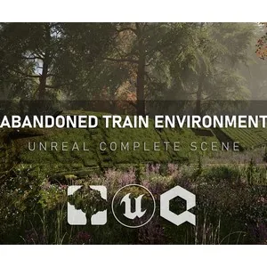 ArtStation – Unreal Complete Scene – Abandoned Train 2024-7