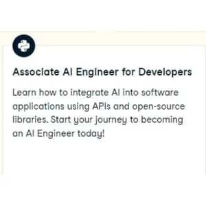 Datacamp – Associate AI Engineer for Developers 2024-8