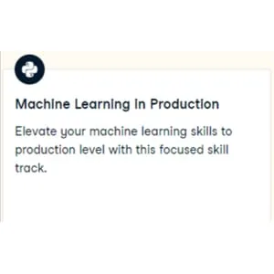 Datacamp – Machine Learning in Production in Python 2024-8