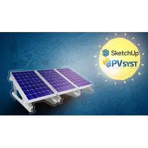 Udemy – Introduction to PVsyst & Sketchup Solar PV Simulation 2024-8
