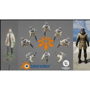 Udemy – Complete game animators pipeline from Blender to engine 2023-10