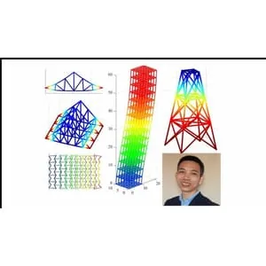 Udemy – Finite Element Analysis with MATLAB & ANSYS: BEAM STRUCTURES 2021-7