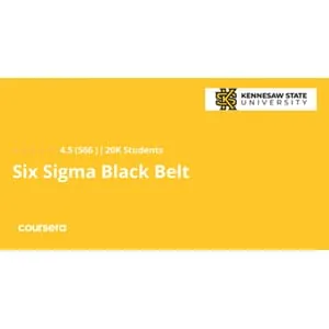 Coursera – Six Sigma Black Belt Specialization 2024-11