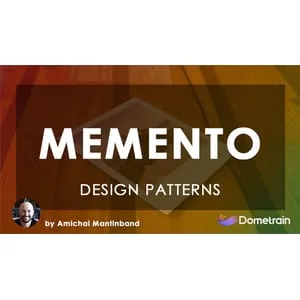Dometrain – Design Patterns in C#: Memento 2024-11