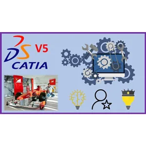 Udemy – Catia V5 Practice Projects – From Beginner to Expert Designs 2022-3