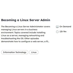 Aci Learning – Becoming a Linux Server Admin 2020-9
