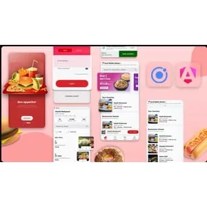 Udemy – Ionic 8+: Build Food Delivery App from Beginner to Advanced 2024-10