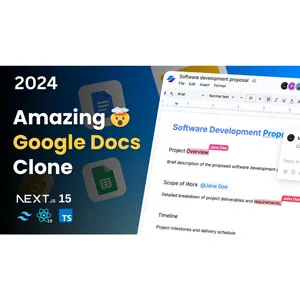 Code With Antonio – Build a Google Docs Clone 2024-11