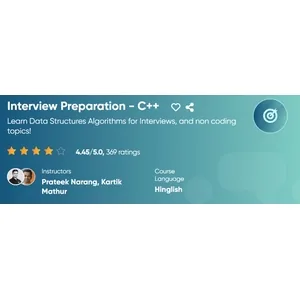Coding Blocks – Interview Preparation – C++ 2024-9