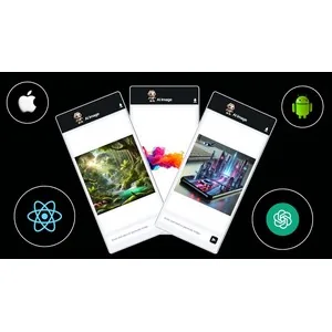 Udemy – React Native & AI: Build Image Generator Apps with Expo 2024-10