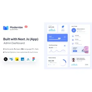 ThemeForest – Modernize Next Js Admin Dashboard with App Directory v6.0