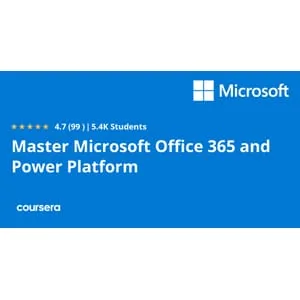 Coursera – Master Microsoft Office 365 and Power Platform Specialization 2025-1