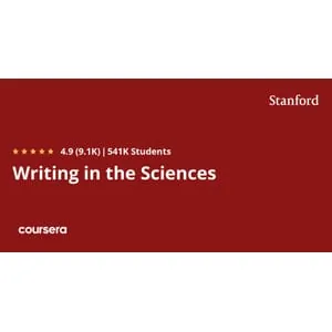 Coursera – Writing in the Sciences 2025-1