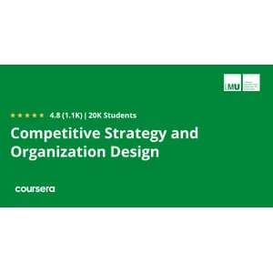 Coursera – Competitive Strategy and Organization Design Specialization 2025-2