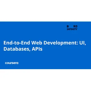 Coursera – End-to-End Web Development: UI, Databases, APIs Specialization 2024-12