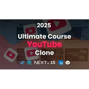 Code With Antonio – Build a Youtube Clone 2025-2