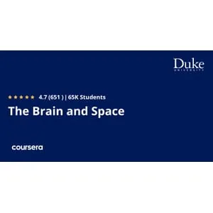Coursera – The Brain and Space 2025-3