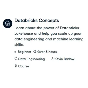 Datacamp – Databricks Concepts 2025-3
