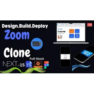 Udemy – NextJS Full-Stack Video Conferencing App: { Let’s Talk App } 2025-3