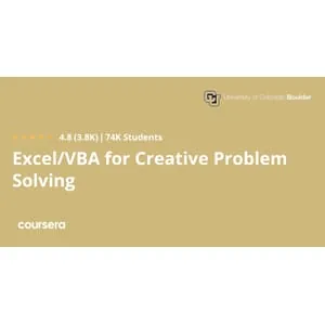 Coursera – Excel/VBA for Creative Problem Solving Specialization 2025-3