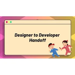ZeroToMastery – Designer to Developer Handoff: Build a Project from a Design File 2025-4