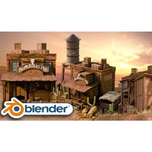 Udemy – Master Blender 3D with Wild West Environments 2025-3