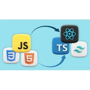 Udemy – Write 30 projects in JavaScript-CSS then React-TS-Tailwind 2025-2