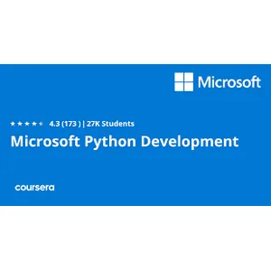 Coursera – Microsoft Python Development Professional Certificate 2025-6