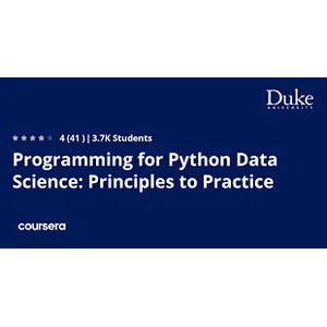 Coursera – Programming for Python Data Science: Principles to Practice Specialization 2025-1
