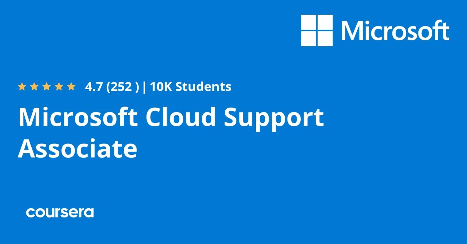 Coursera – Microsoft Cloud Support Associate Professional Certificate 2025-6